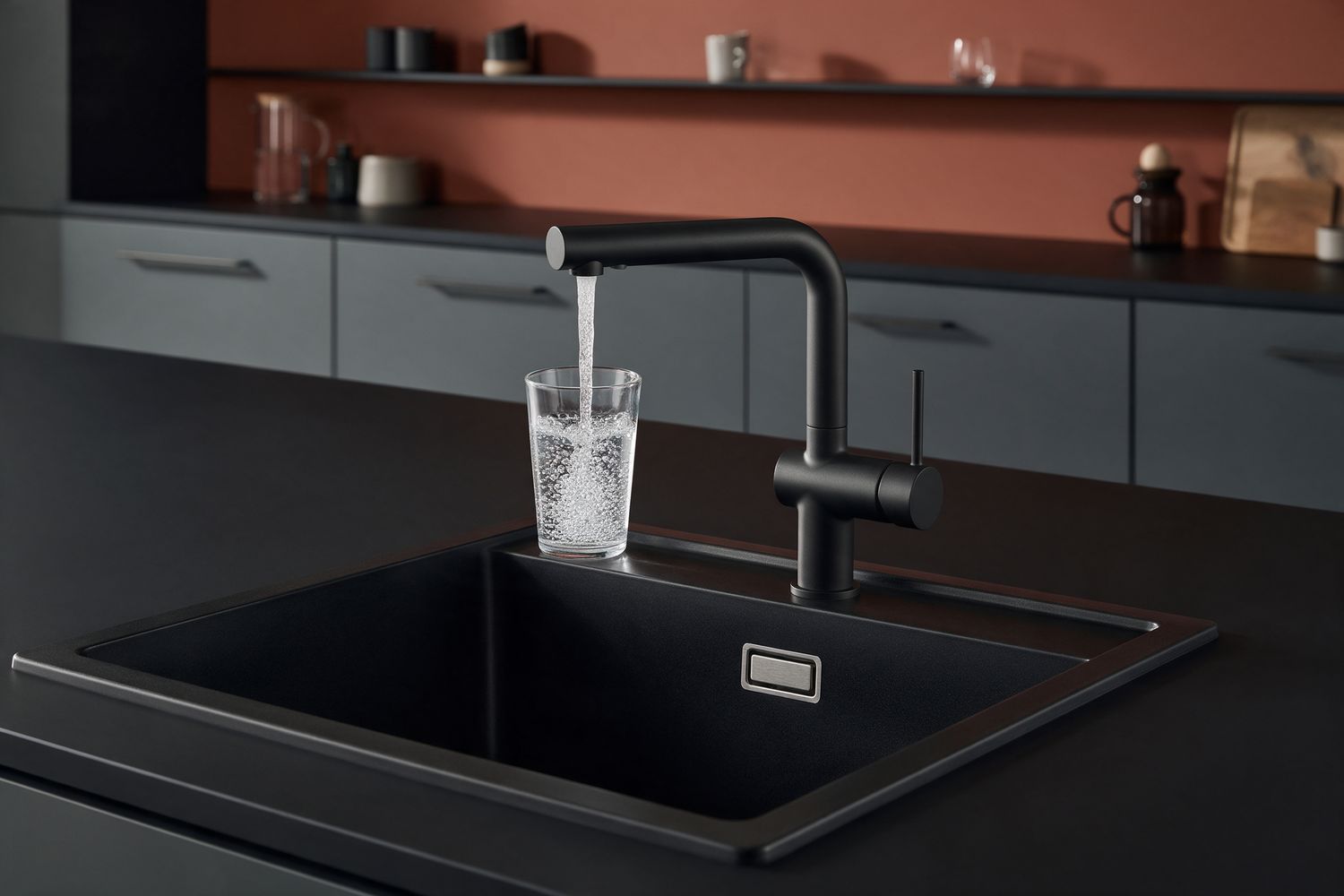 Sprudel-Wasserhahn